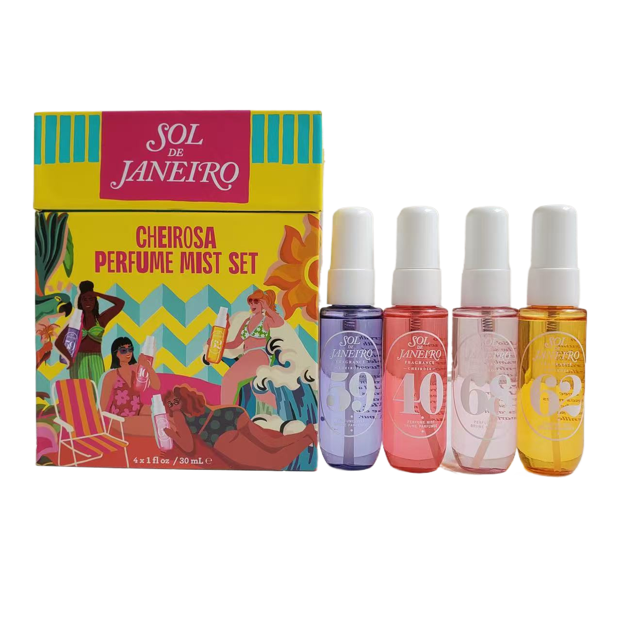 Cheirosa Brazilian Perfume Set Spray
