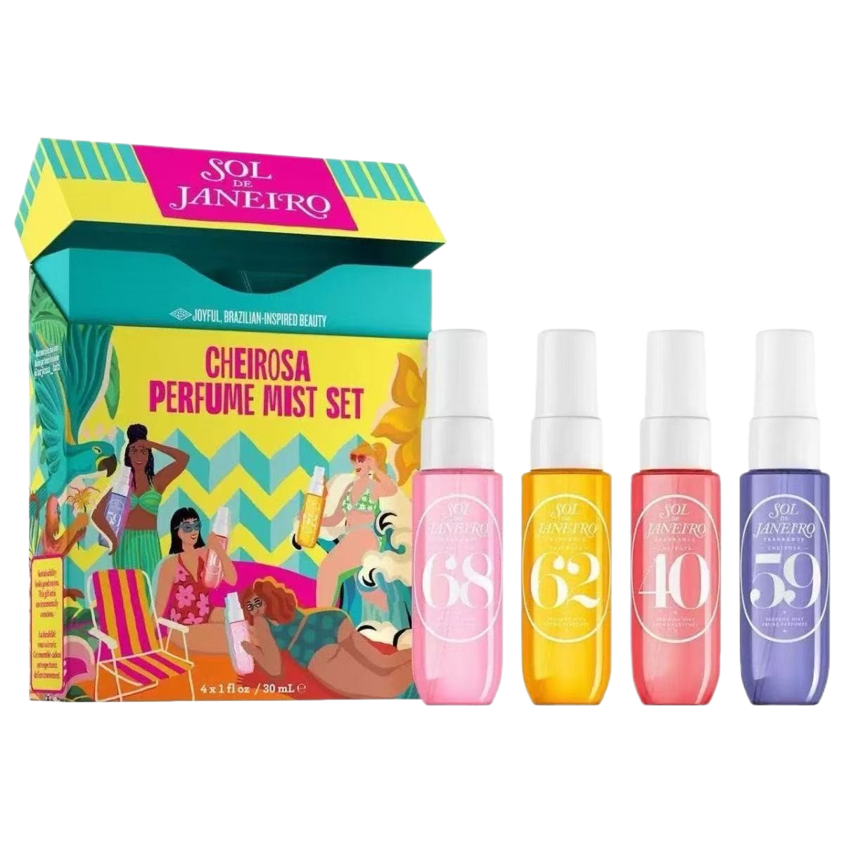 Cheirosa Brazilian Perfume Set Spray